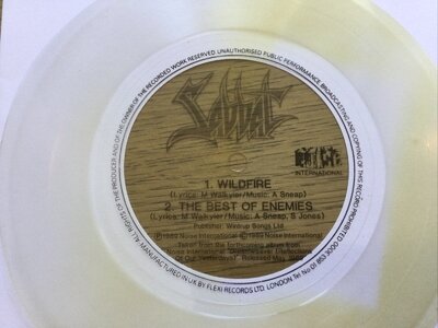 SABBAT Wildfire 7" Single Flexi Disc: Noise International Records Free UK Post