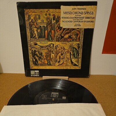 John Taverner Missa Corona Spinea (For Six Voices) Respond Transisset Sabbat NM
