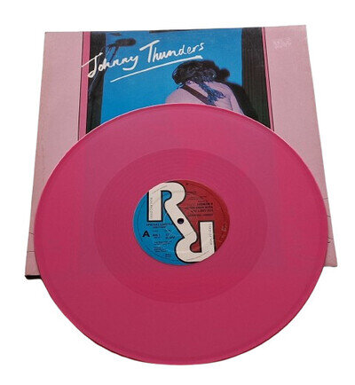 Johnny Thunders Can't Put Your Arms Round a Memory 12" Pink Vinyl Punk Single