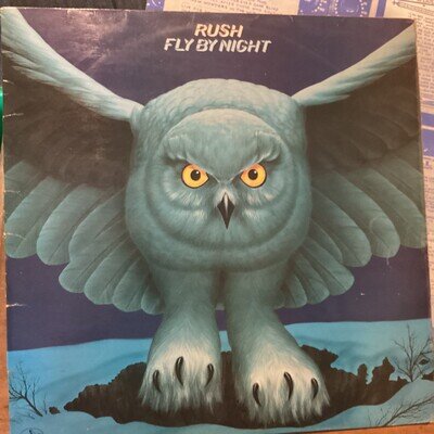 RUSH-Fly By Night Vinyl LP Record 1975 Mercury