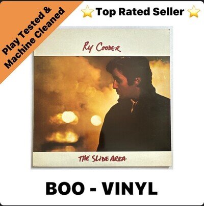 Ry Cooder The Slide Area 1982 Vinyl Lp Record Uk Issue EX / EX Condition