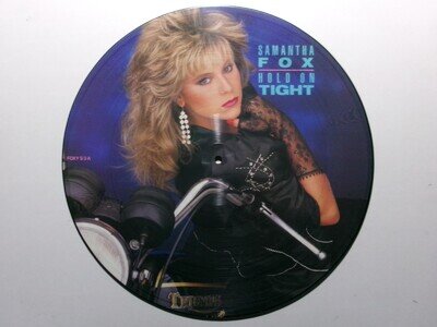 SAMANTHA FOX HOLD ON TIGHT JIVE FOXY S 3 POP ROCKABILLY PICTURE DISC