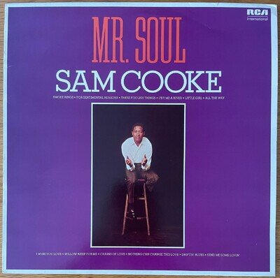 SAM COOKE - MR. SOUL 1980 UK RCA Press LP EX