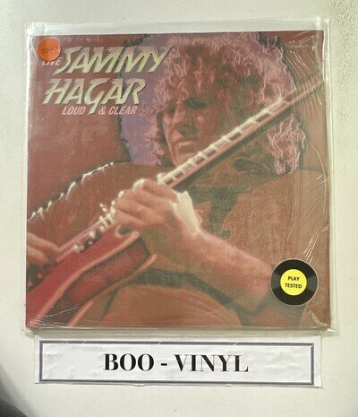 Sammy Hagar ‎– Loud And Clear E-ST 25330 Vinyl~LP~Album EX / EX