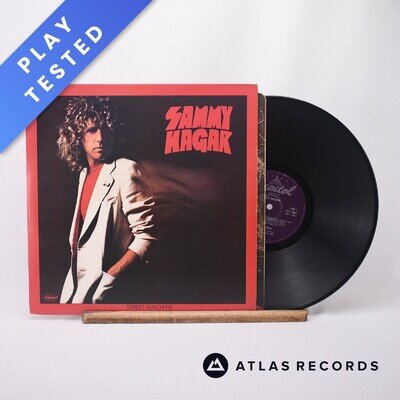 Sammy Hagar Street Machine LP Album Vinyl Record E-ST 11983 - VG+/EX