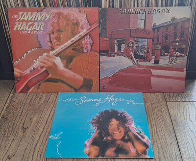 Job Lot - Sammy Hagar - 3xLPs - Nine On A Ten Scale, Sammy Hagar, Loud And Clear