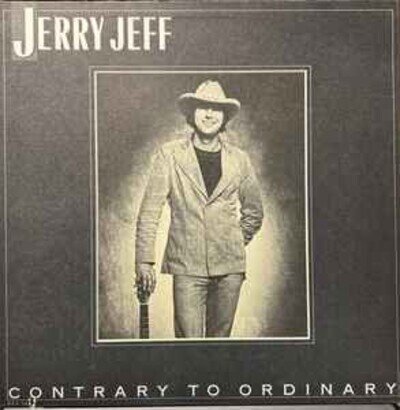 Jerry Jeff Walker - Contrary To Ordinary - Used Vinyl Record lp - 55 - Y5783z