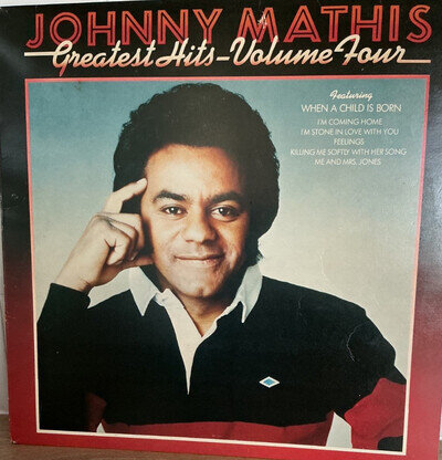 JOHNNY MATHIS - Greatest Hits Volume 4 - Vinyl LP Compilation, Stereo, 1977, UK