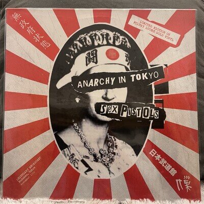 Sex pistols Anarchy In Tokyo Ltd Edition Gold 12in Vinyl