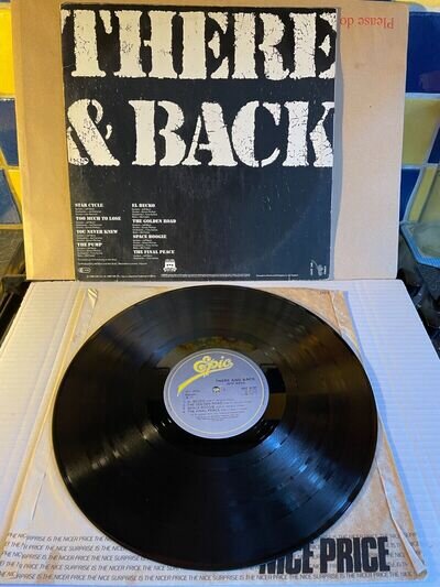 JEFF BECK - THERE & BACK LP EPC 83288 EPIC 1980 VG! EPC32197