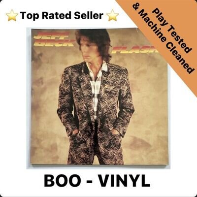 Jeff Beck - Flash 1985 Epic EPC 26112 Vinyl LP Album Ex / Ex Condition