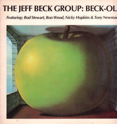 Jeff Beck Group Beck-Ola LP vinyl UK Rak 1985 reissue LP in barcoded sleeve