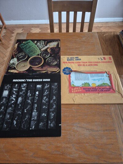 The Guess Who Rockin' Road Food Artificial Paradise Lps X 3