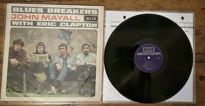 John Mayall With Eric Clapton - Blues Breakers LP Decca VG+/VG+