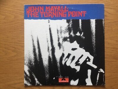John Mayall–The Turning Point–1969 Polydor–24-4004 LP S Vg+ V Exc 1A 1A