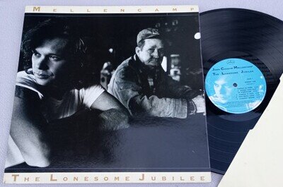 JOHN COUGAR MELLENCAMP THE LONESOME JUBILEE OG UK '87 VINYL PLAY TESTS NEAR MINT