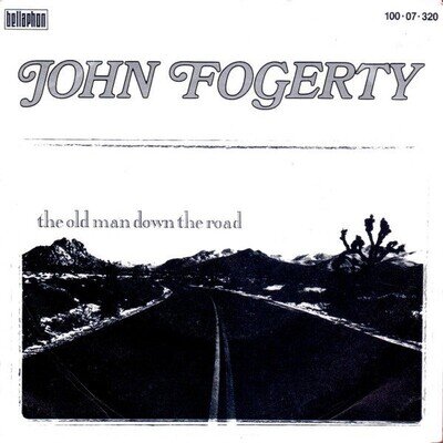 John Fogerty - Old Man Down The Road - Used Vinyl Record 7 - Y5783z