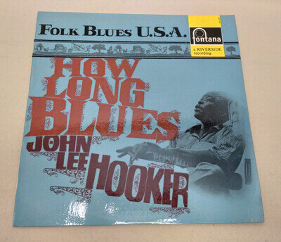John Lee Hooker – How Long Blues (1964 UK Mono LP) EX/EX Fontana 688 700