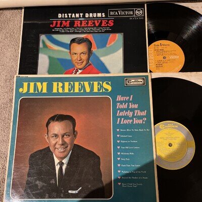 JIM REEVES…2x 12” Vinyl bundle…RCA records…(1964-66)…