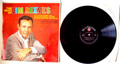 Jim Reeves - The Best Of Jim Reeves - Original Mono Vinyl LP - Excellent