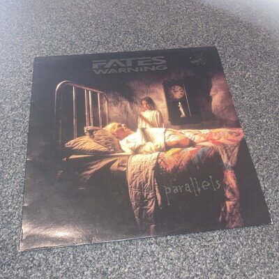 FATES WARNING -parallels lp. Rare original 1991 press in exc con