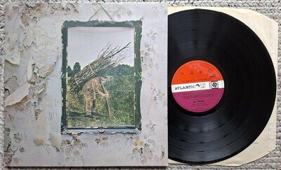 Led Zeppelin 4 "Untitled" 1971 Original VG Yardbirds Robert Plant Jimmy Page