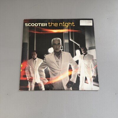 Scooter the night 12' single record vinyl free shipping