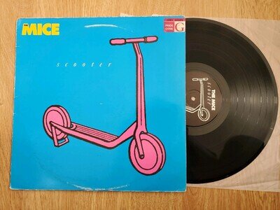 The Mice Scooter LP 1987 UK Press Bill Fox Power Pop Punk