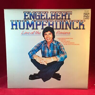 ENGELBERT HUMPERDINCK Live At The Riviera 1983 UK Vinyl LP A Man Without Love B