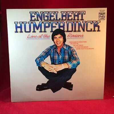 ENGELBERT HUMPERDINCK Live At The Riviera 1983 UK Vinyl LP A Man Without Love A