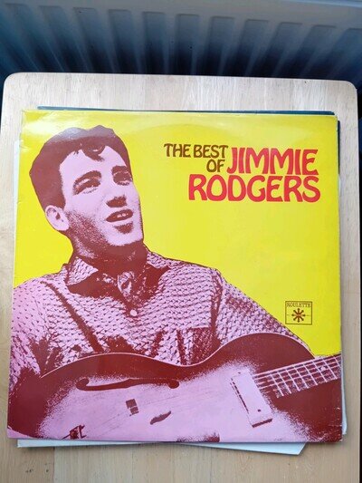 Jimmie Rodgers The Best Of 12"Vinyl LP Record Roulette Label