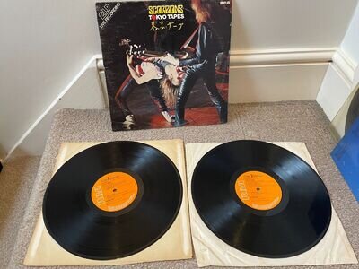 Scorpions vinyl record Tokyo Tapes live double 1978 RCA NL 28331(2) ex/ex