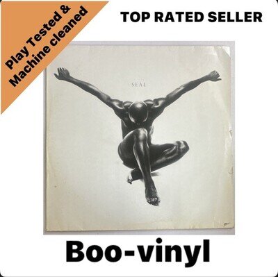 Seal - Seal Rare Lp Vinyl Record Electronic Funk Soul EX / G