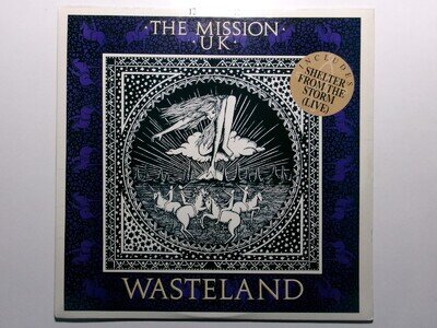 THE MISSION WASTELAND MERCURY 888 383-1 WAYNE HUSSEY GOTH NEW SEALED USA
