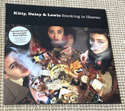 KITTY DAISY and LEWIS - Smoking in Heaven 2xLP HEAVY VINYL 1st PRESS SEALED MINT