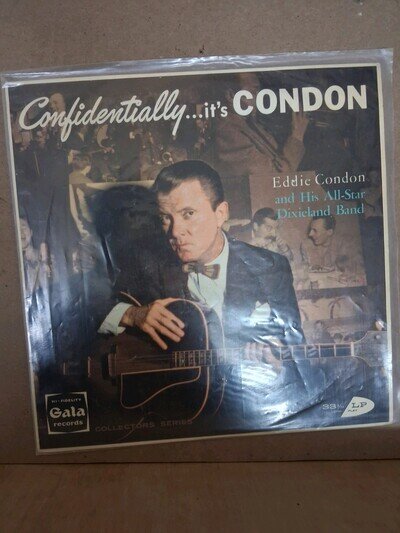 Eddie Condon - Confidentially ... It's Condon VINYL LP 1958 US VG+