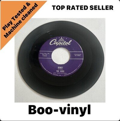 The Rebs ~ Bunny 7” Vinyl Record Rock N Roll / RnB VG+ / M
