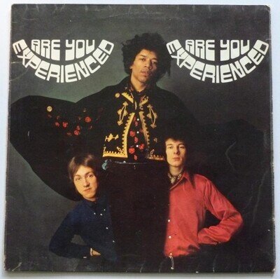 Jimi Hendrix Are You Experienced - SLEEVE ONLY LP Track 612001 G 1967 SLEEVE ...
