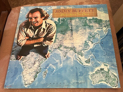 JIMMY BUFFETT - LP - Somewhere Over China - NM VINYL - MCA 5285 - Record - Album