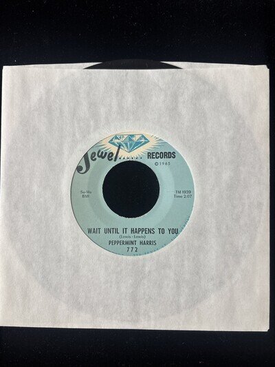 PEPPERMINT HARRIS Jewel Wait Until It Happens To You / Anytime Is The Right Time