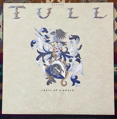 Jethro Tull “Crest of a Knave” 1987 Vinyl Album Nr.Mint (A1/B1) Cover Excellent