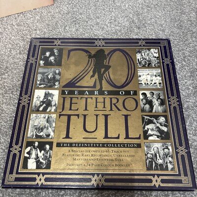 Vinyl Box Set - 20yrs Of Jethro Tull -1988 Five Vinyls With Booklet In VGC
