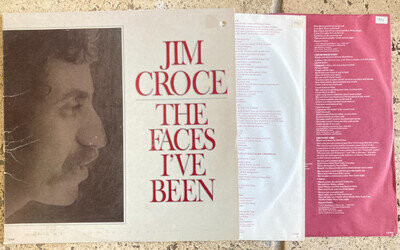 JIM CROCE - THE FACES IVE BEEN USA 1975 FOLK ROCK VINYL ALBUM 2LP RECORDS💥EX+
