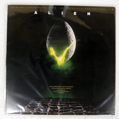 OST (JERRY GOLDSMITH) ALIEN 20TH CENTURY FOX FML120 Japan INSERT VINYL LP