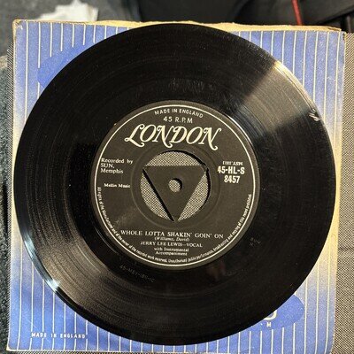 JERRY LEE LEWIS - Whole Lotta Shakin' Goin' On - London - HLS 8457 - VG+