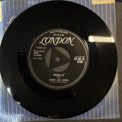 JERRY LEE LEWIS=BREAK-UP (TRI CENTRE) VG+