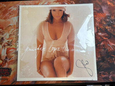 SIGNED Jennifer Lopez This Is Me...Then Vinyl LP 20th Anniversary JLO New x1