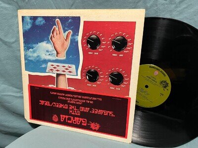 Jerry Garcia (Grateful Dead) 1972 HYPE STICKER Warner Brothers