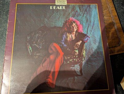 Janis Joplin Vintage 1971 Pearl LP Album Record CBS 64188 England NM