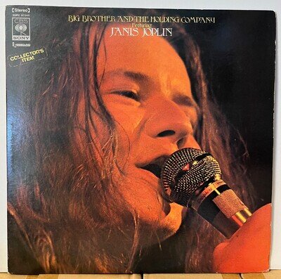 Janis Joplin Big Brother & The Holding Japan Vinyl LP Promo White NM SOPC57143